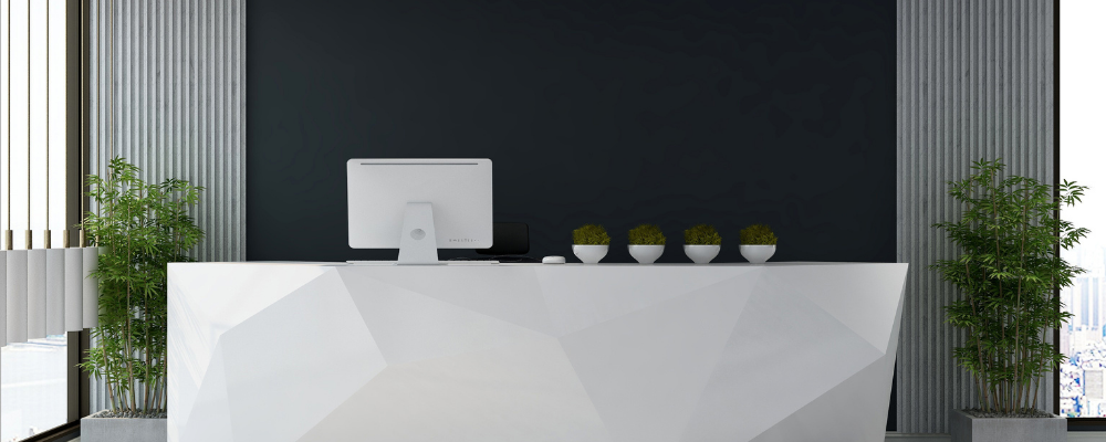 office lobby desk