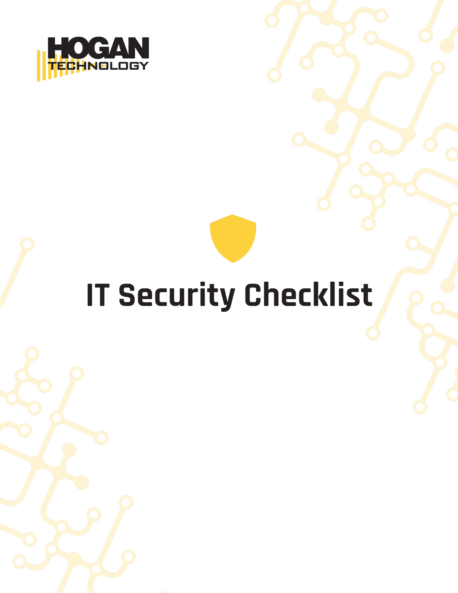 It Security Checklist Cover Art